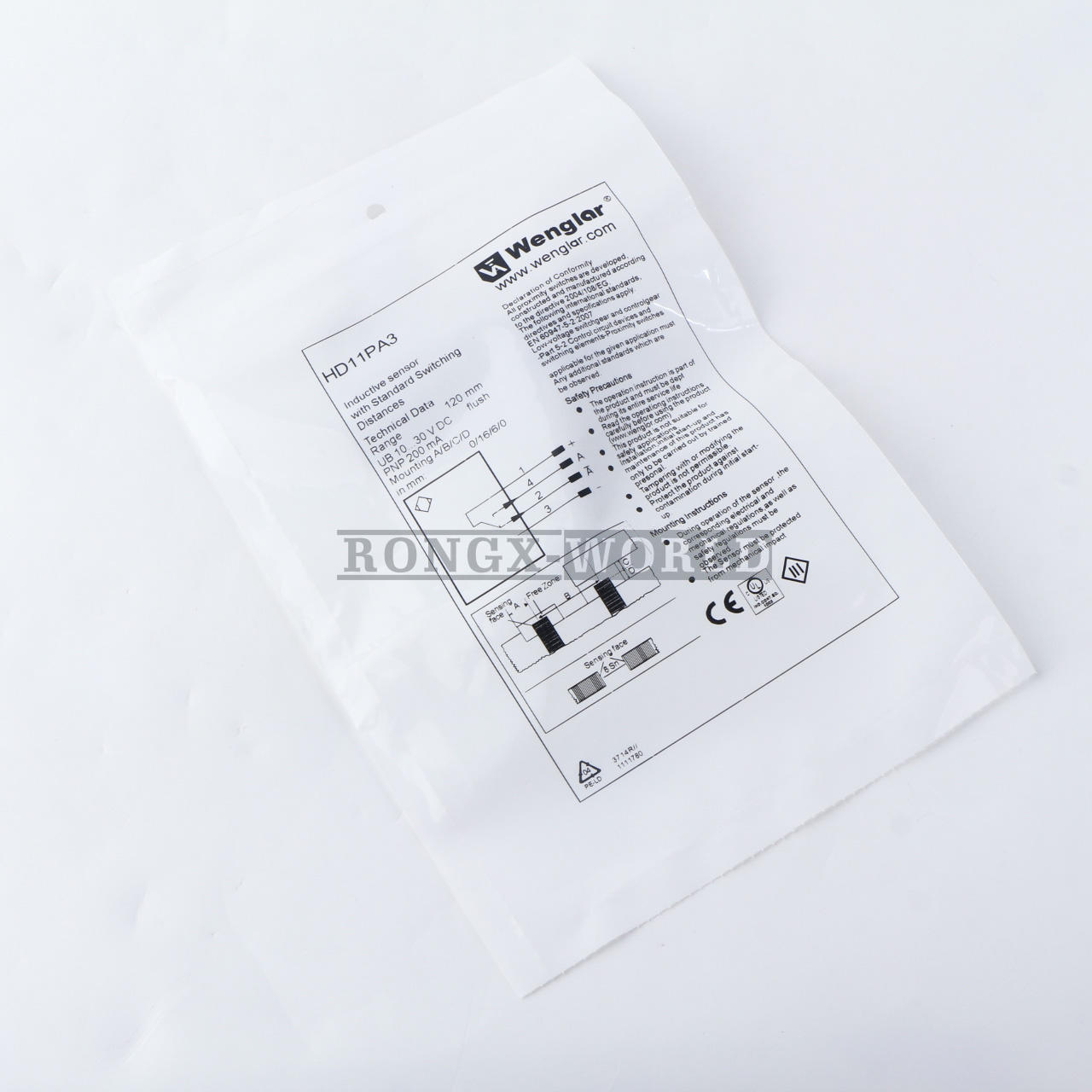 Wenglor HD11PA3 Photoelectric Switch Sensor - WENGLOR