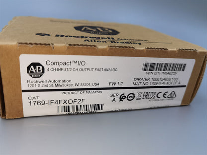 New Factory Sealed AB 1769-IF4FXOF2F Ser A CompactLogix Module - COMPACTLOGIX