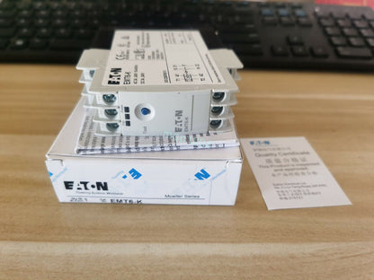 new 1PCS Eaton Moeller EMT6-K EMT6K Relay 24-240VAC/DC In Box - EATON MOELLER
