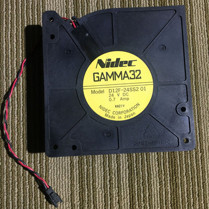 NIDEC GAMMA32 D12F-24SS2 01 24V 0.7A elevator inverter fan 12032