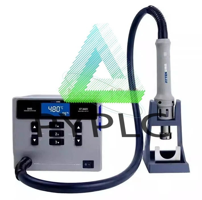 one ATTEN ST-862D hot air gun soldering station digital displayrework station