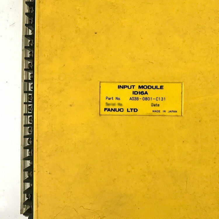 Used Fanuc A03B-0801-C131 Input Module Tested in Good Condition - FANUC
