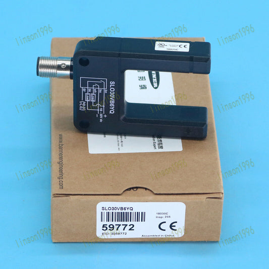 1PC Groove Photoelectric Sensor SLO30VB6YQ In Box - GROOVE