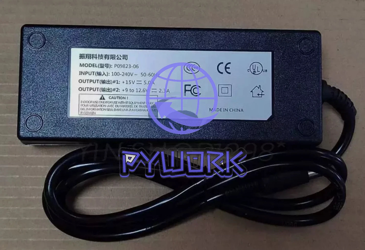 AC Adapter for SonoSite M-Turbo, Micromaxx, Titan Ultrasound System Power Pack 1