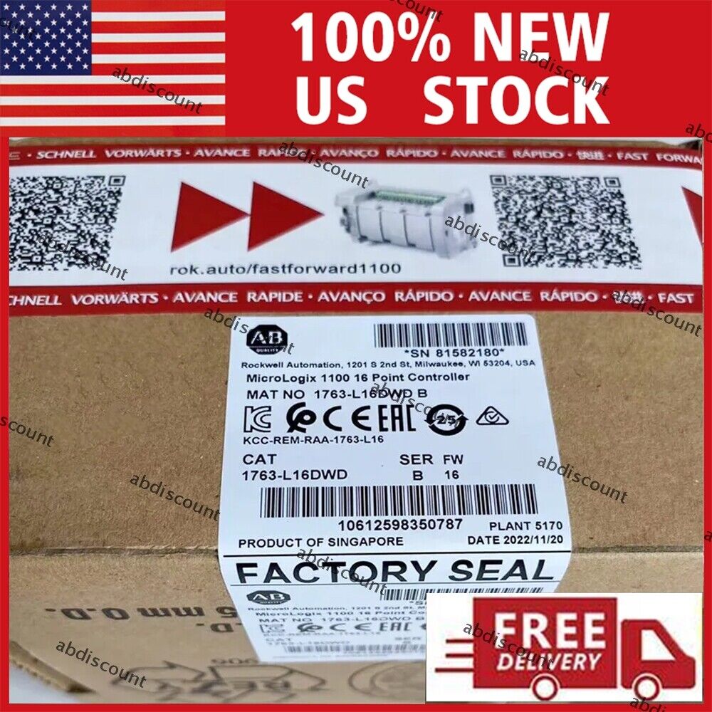 Allen-Bradley MicroLogix 1100 Controller 1763-L16DWD - ALLEN-BRADLEY