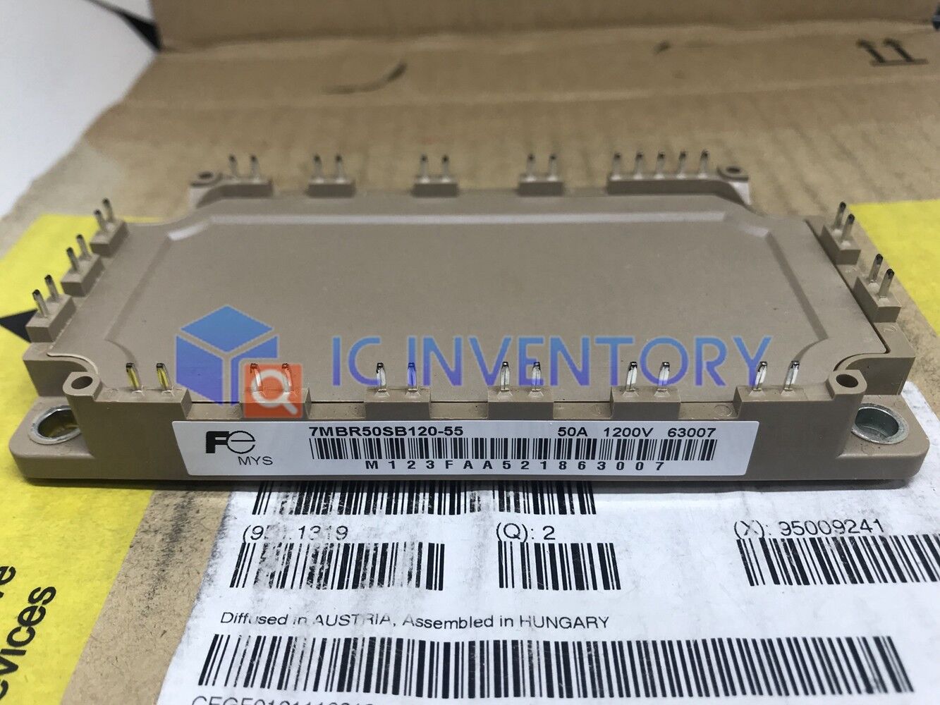 new 1PCS FUJI 7MBR50SB120-55 Module Power Supply Quality Guarantee - FUJI