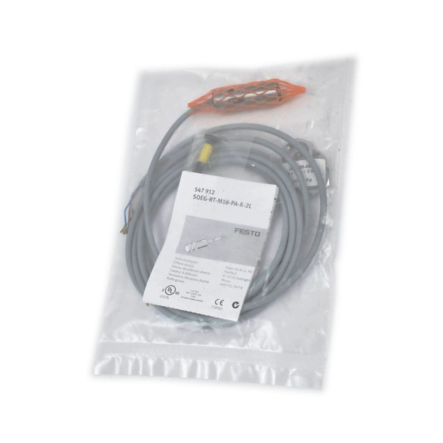 FESTO Sensor SOEG-RT-M18-PA-K-2L 547912 - FESTO