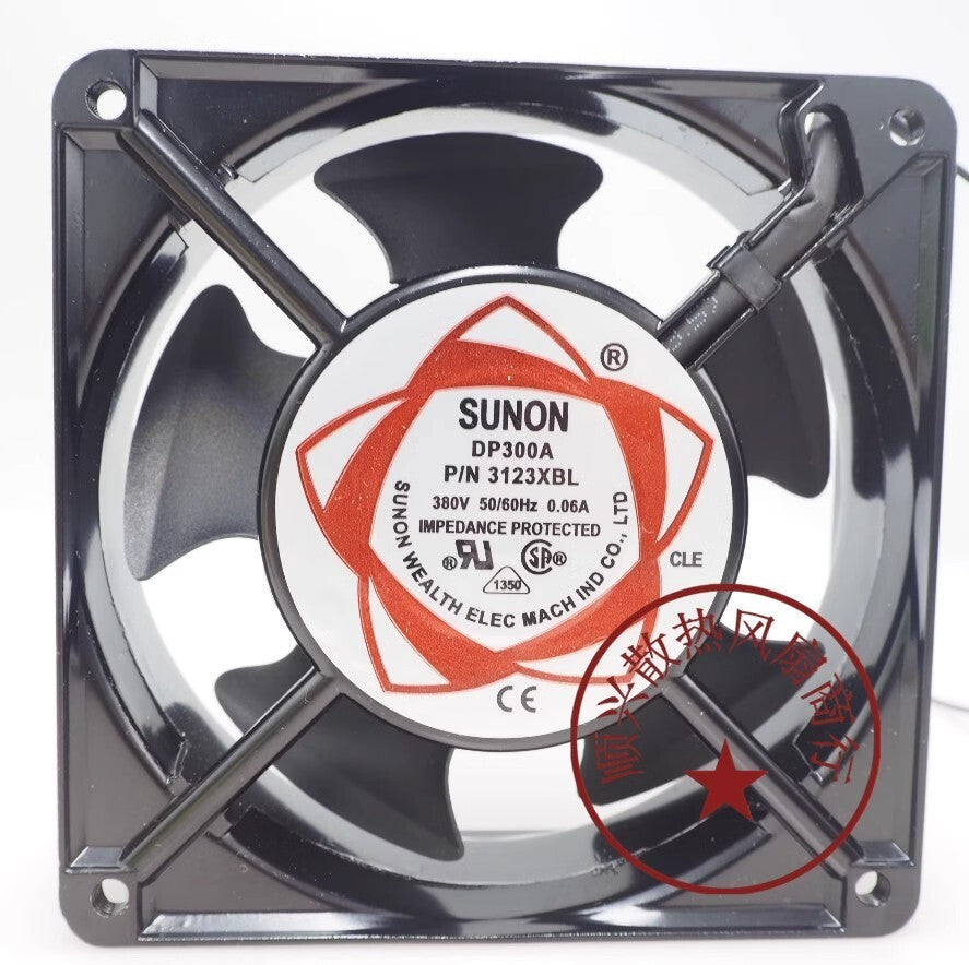 SUNON DP300A P/N 3123XBL 12038 380V 0.06A 12CM Cooling Fan