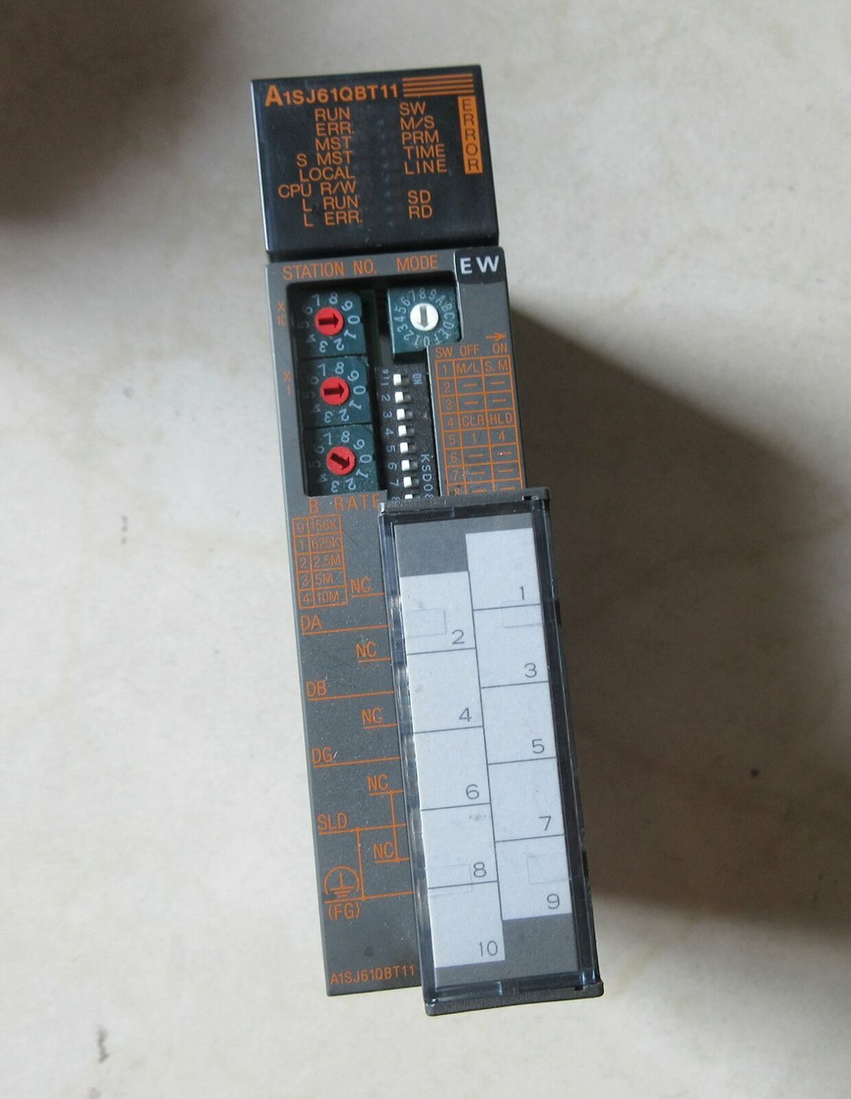 Used Mitsubishi A Series PLC Module A1SJ61QBT11 – Tested and Reliable - MITSUBISHI