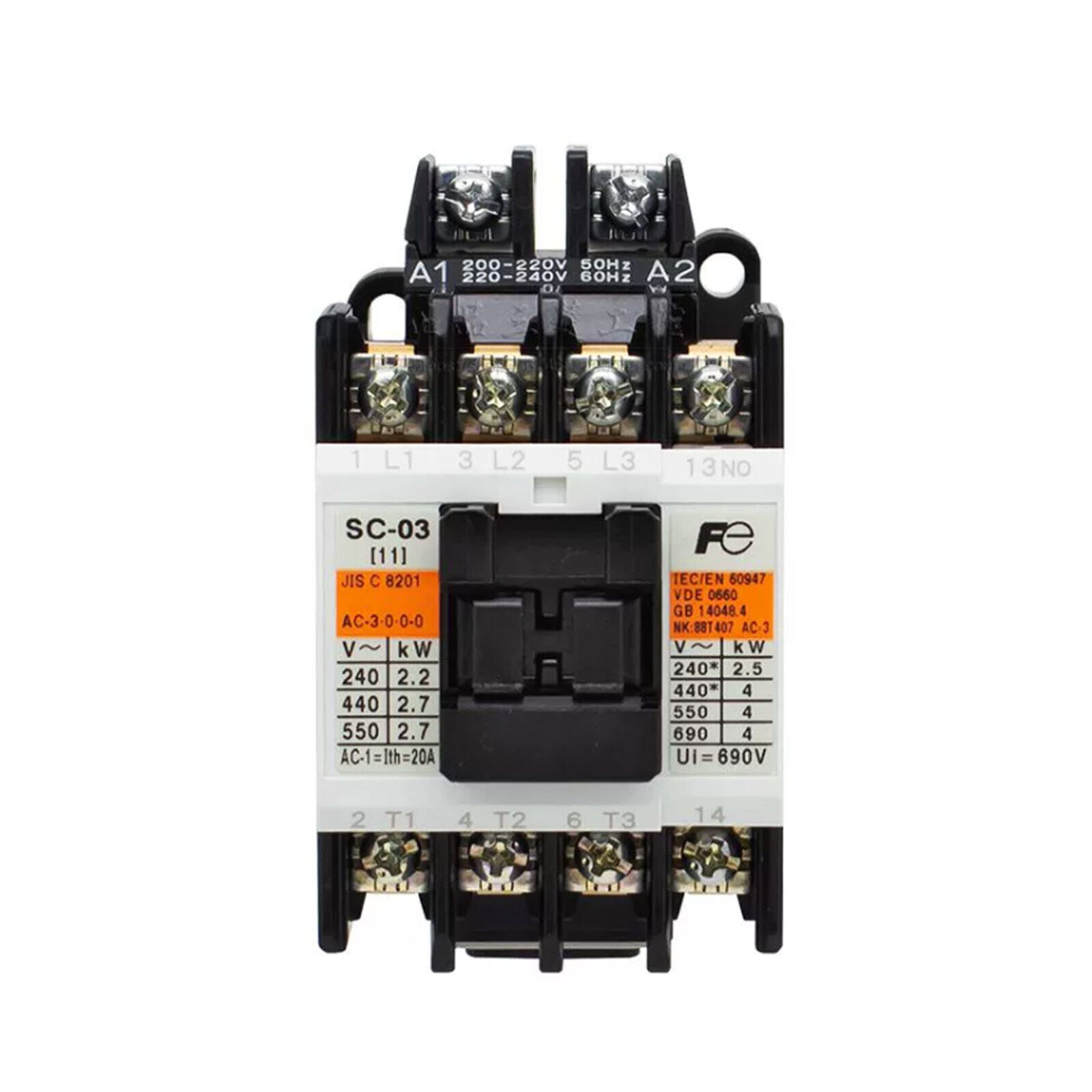 1PCS Fuji AC Contactor SC-03 220V - FUJI