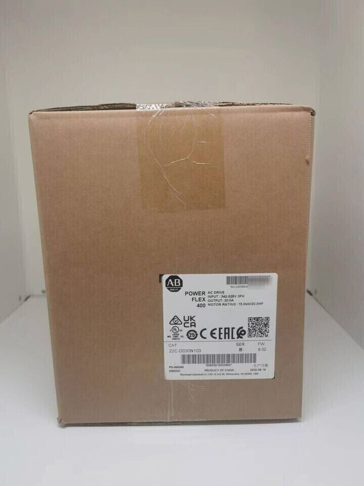 Allen-Bradley 22C-D030N103 Powerflex 400 20HP AC Drive - ALLEN-BRADLEY