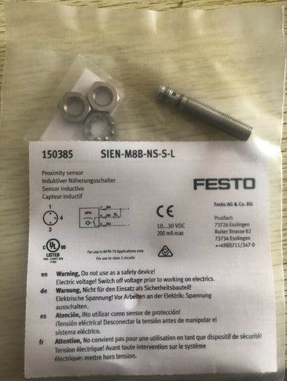 1PC Festo SIEN-M8B-NS-S-L 150385 Proximity Sensor