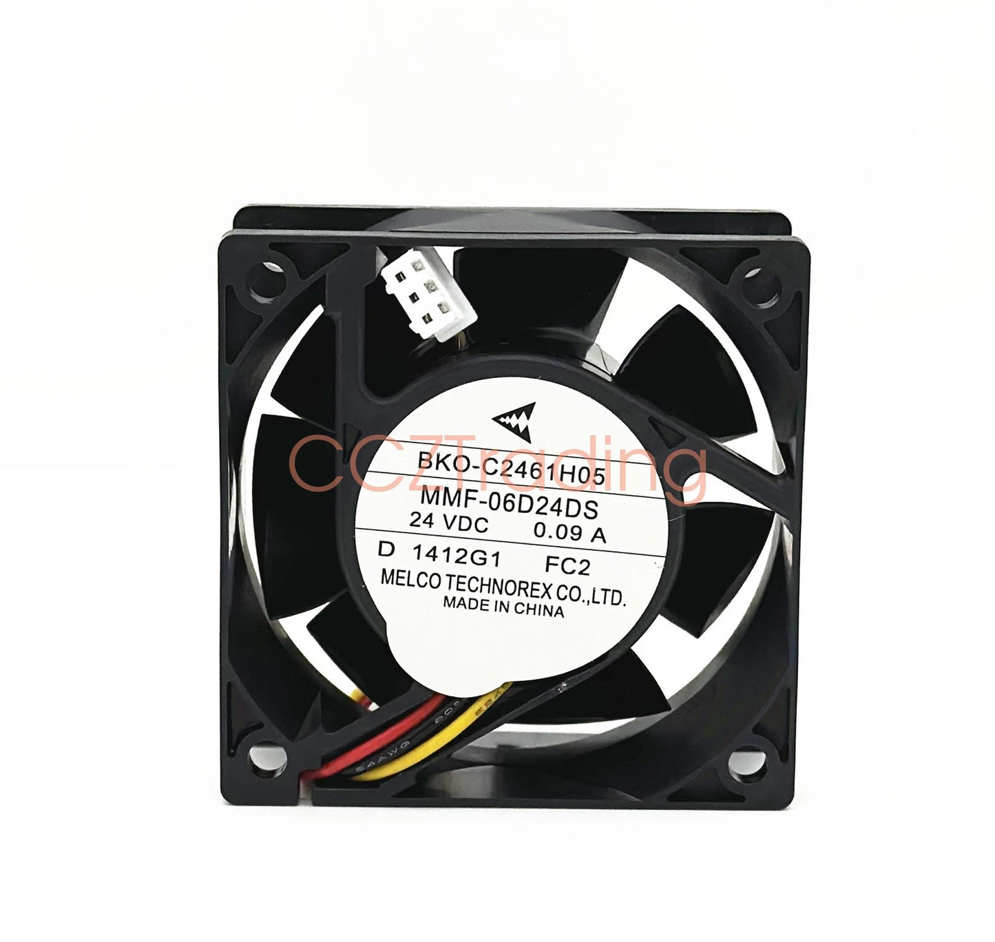 BKO-C2461H05 MMF-06D24DS-FC2 Inverter Cooling Fan DC24V 0.09A 60x60x25mm 3PinA2
