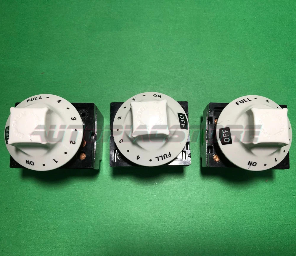 1x TYJ6202 (01B) white head switch WZA-SJ Knob type thermostat injection molding