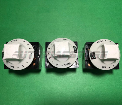 1x TYJ6202 (01B) white head switch WZA-SJ Knob type thermostat injection molding