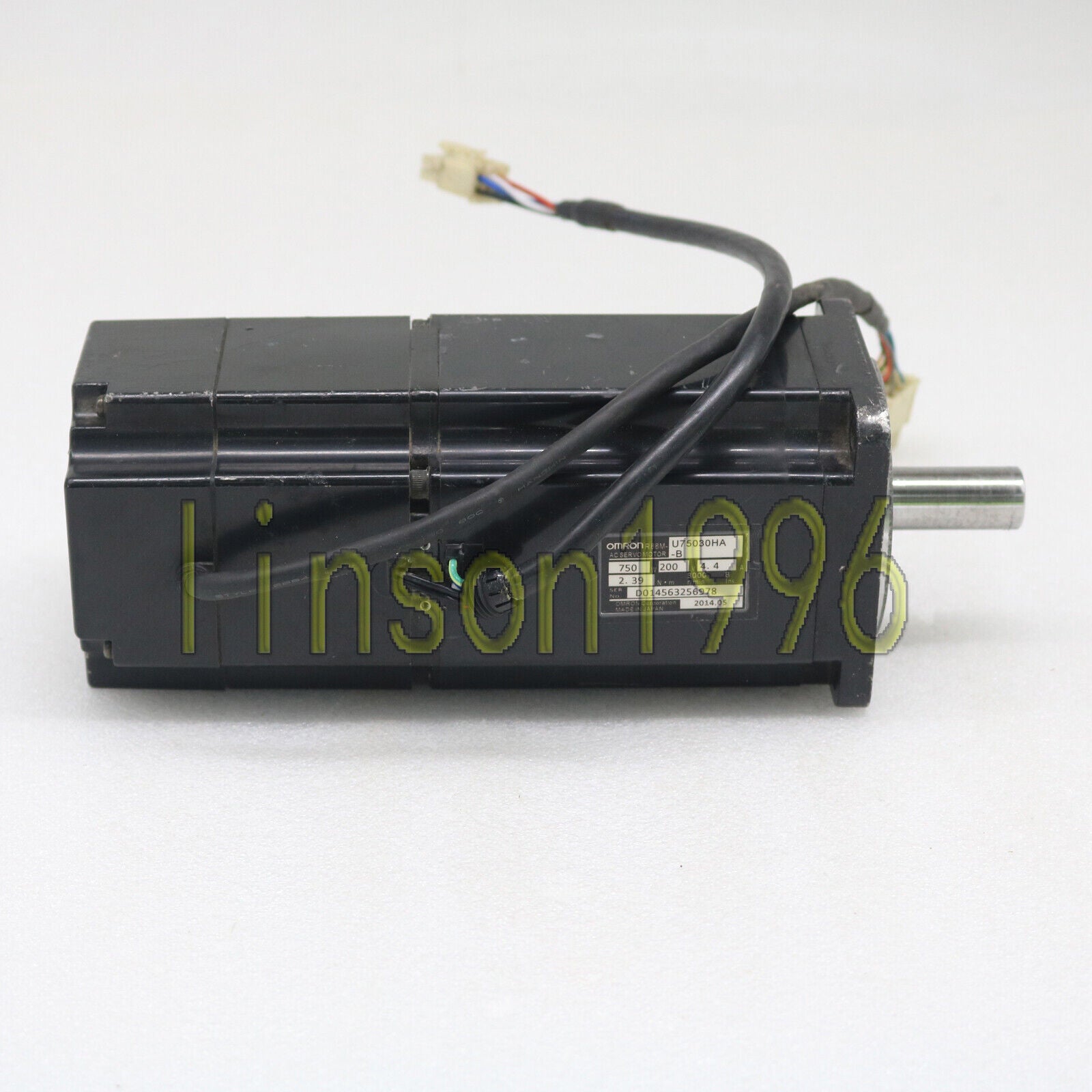Used Omron AC Servo Motor R88M-U75030HA-B, Fully Tested - OMRON