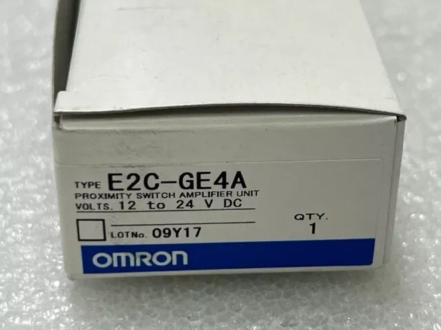 Omron E2C-GE4A Proximity Switch Amplifier Unit - High-Quality Amplifier for Proximity Switches, Durable and Reliable Design, Easy to Install - OMRON