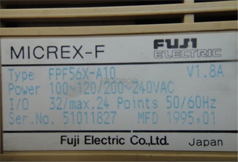 Used Fuji-Ele Controller FPF-56X-A10 90 Days F088U8 - FUJI-ELE