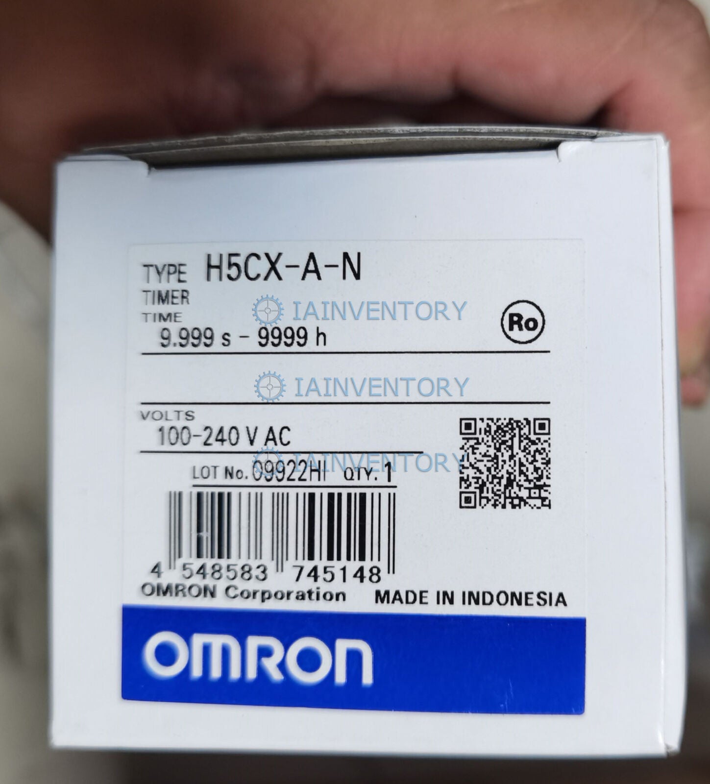 OMRON H5CXAN Timer, 100-240V AC Timer, Fast - OMRON