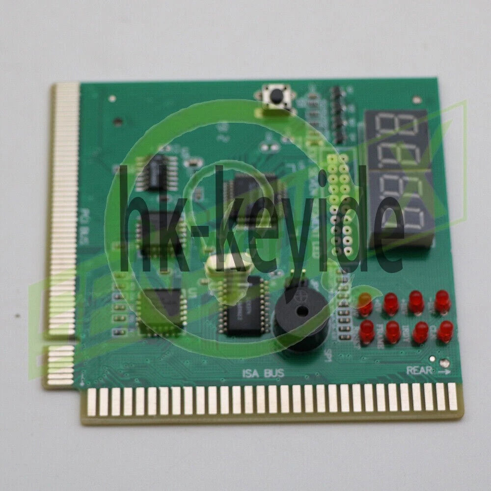 4-Digit Card Analyzer Diagnostic Motherboard POST Tester Computer PC PCI ISA ~1X
