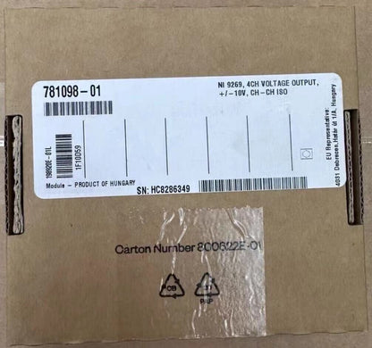 National Instruments NI 9269 Isolated Voltage Output Module - NATIONAL INSTRUMENTS