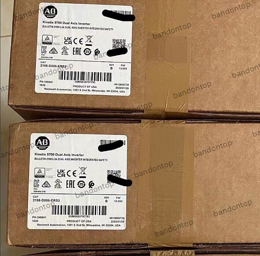 Allen-Bradley AB 2198-D006-ERS3 Kinetix 5700 Dual Axis Module - ALLEN-BRADLEY