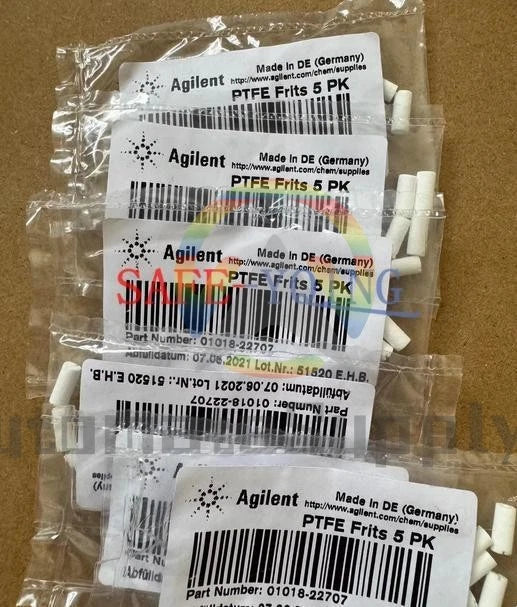 1PCS Agilent 01018-22707 PTFE Frits 5PK Filter element White