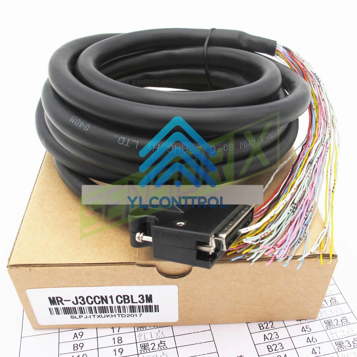 ONE Mitsubishi servo CN1 cable MR-J3CCN1CBL3M SHIPPING ~