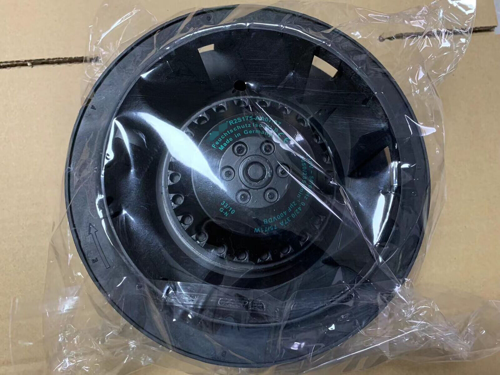 FAN R2S175-AA07-37 centrifugal fan - FAN R2S