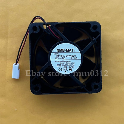 NMB 2410RL-04W-B20 12V 0.1A 6CM cooling fan