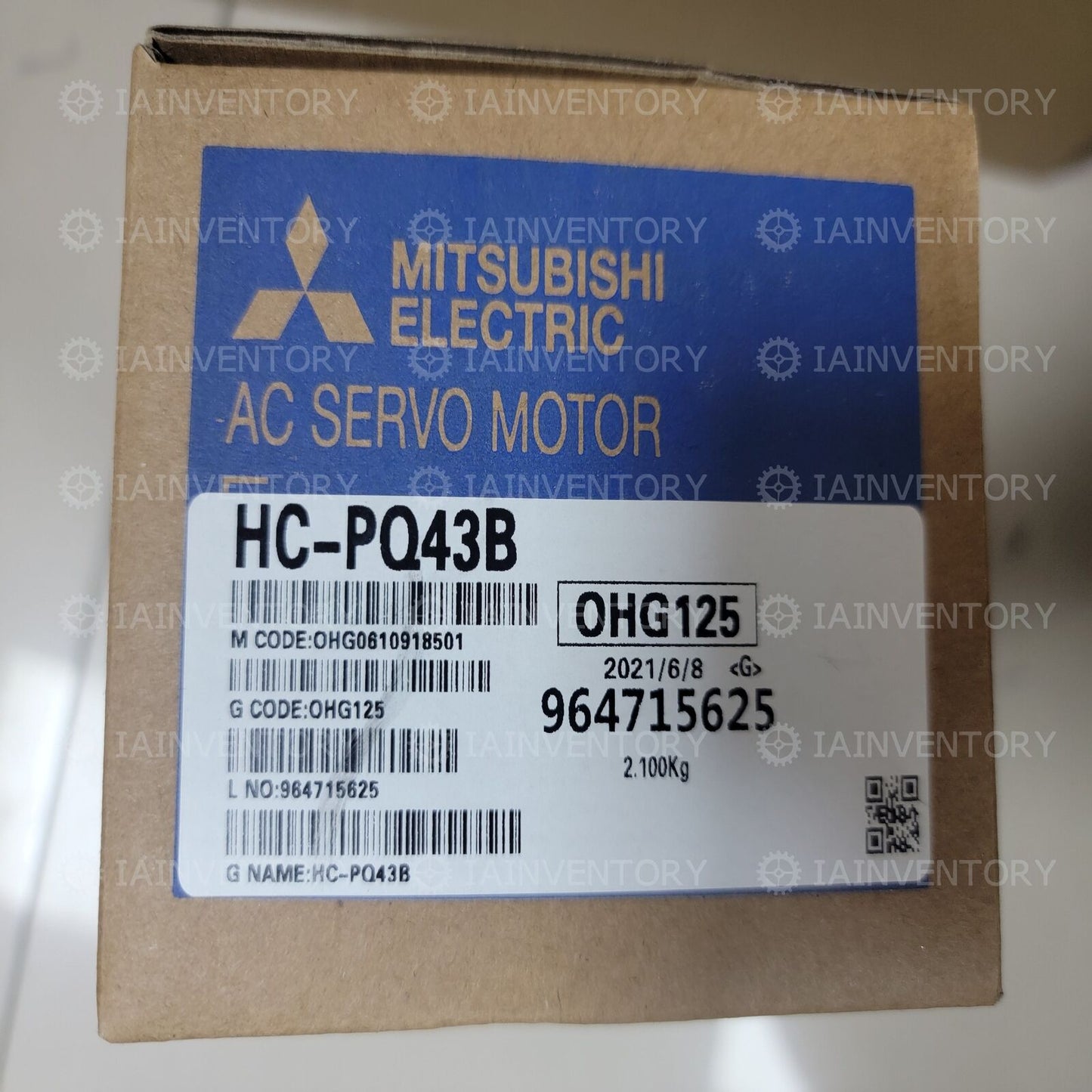 New Mitsubishi AC Servo Motor HC-PQ43B – Fast 1-Year Warranty - MITSUBISHI