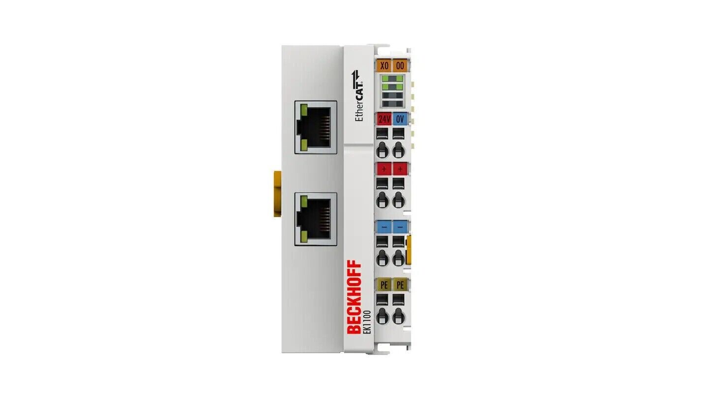 Beckhoff EK1100 EtherCat Coupler Ethernet 100BASE-TX to E-bus - BECKHOFF