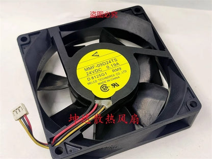 Mitsubishi MMF-09D24TS -RM9 9025 DC24V 0.19A 9CM 3-Wire Inverter Fan