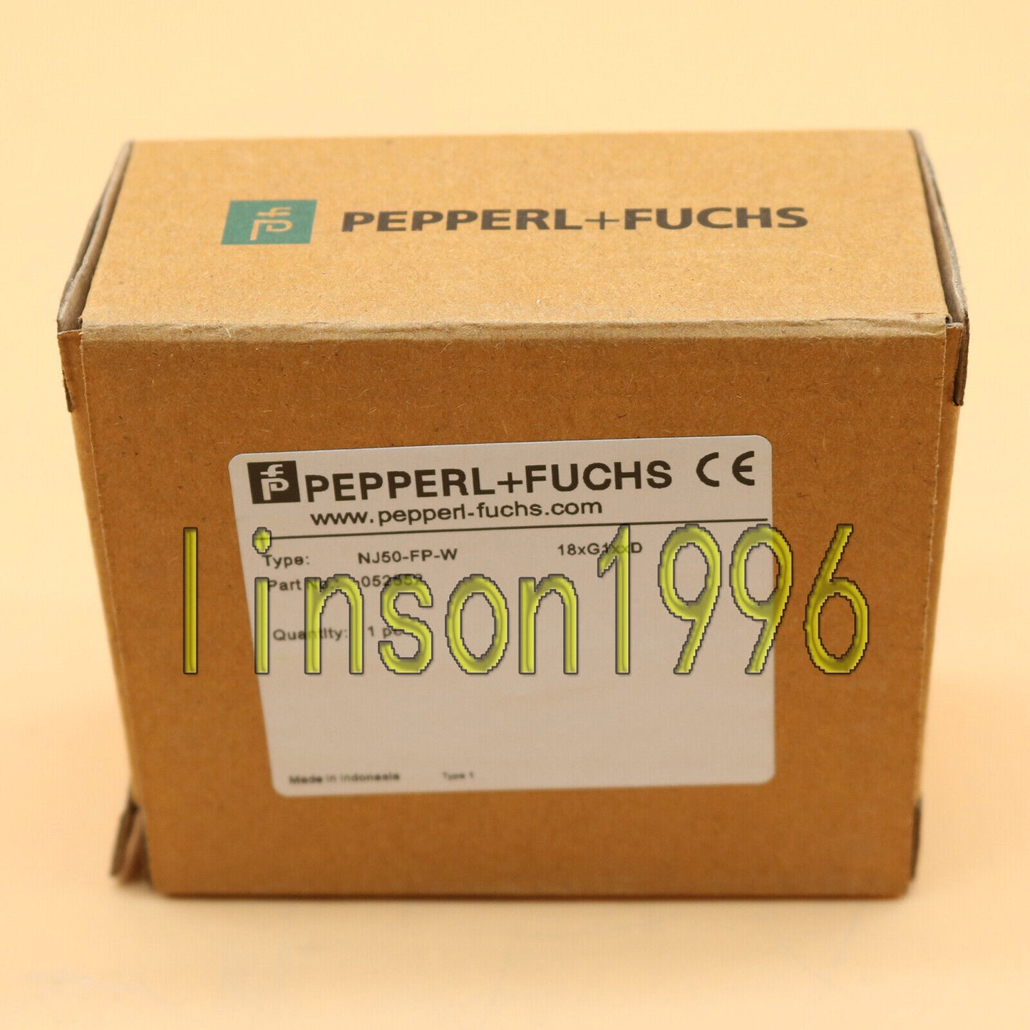 New 1PC Pepperl+ Fuchs NJ50-FP-W Inductive Sensor - PEPPERL+ FUCHS
