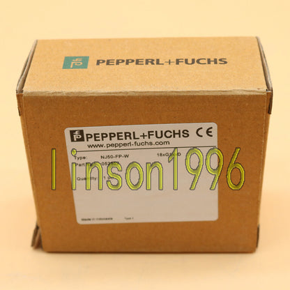 New 1PC Pepperl+ Fuchs NJ50-FP-W Inductive Sensor - PEPPERL+ FUCHS