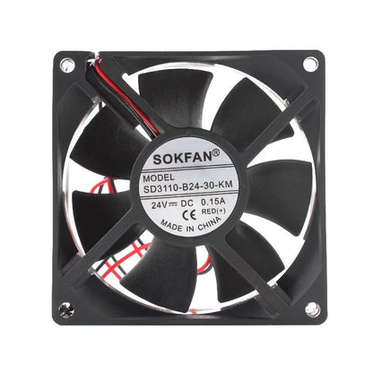 SOKFAN SD3110-B24-30-KM 8025 24V 0.15A 2-wire converter Cooling fan