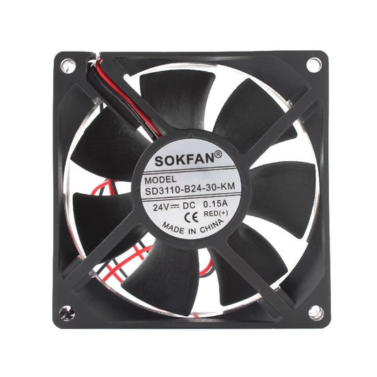 SOKFAN SD3110-B24-30-KM 8025 24V 0.15A 2-wire converter Cooling fan