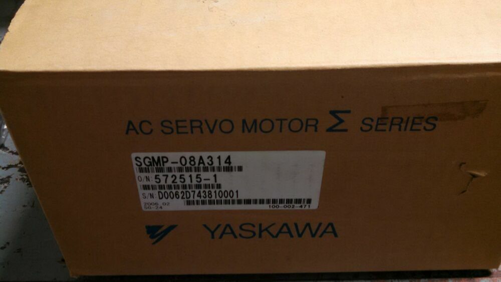 new 1PC YASKAWA SGMP-08A314 AC SERVO MOTOR SGMP08A314 PING - YASKAWA
