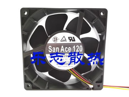 Sanyo San Ace 120 9G1224M1031 12038 24V 0.11A 12CM 3-Wire Inverter Cooling Fan