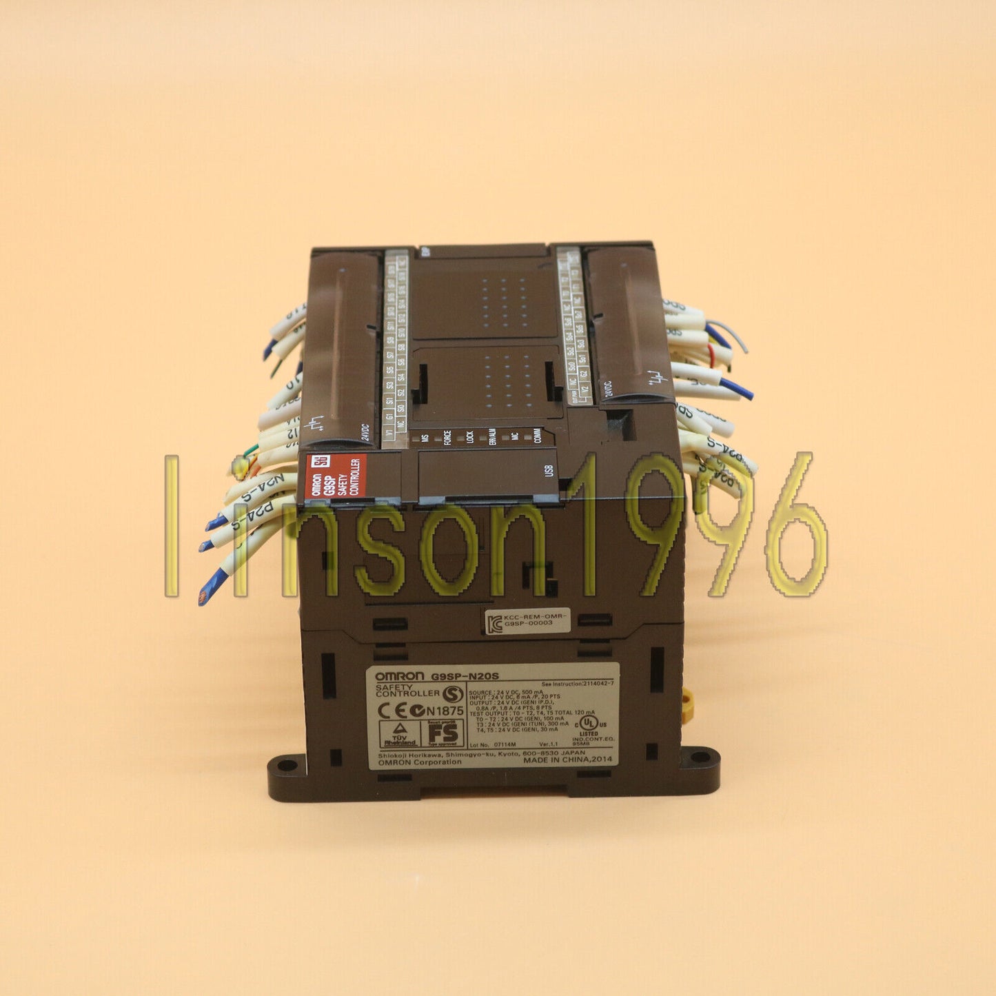 used OMRON G9SP-N20S Safety Controller in good condition - OMRON