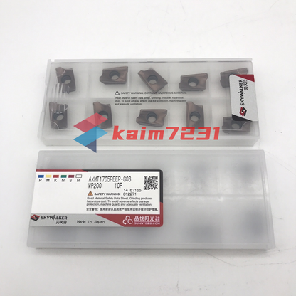 new SKYWALKER AXMT1705PEER-G08 WP200Carbide inserts 10Pcs - SKYWALKER