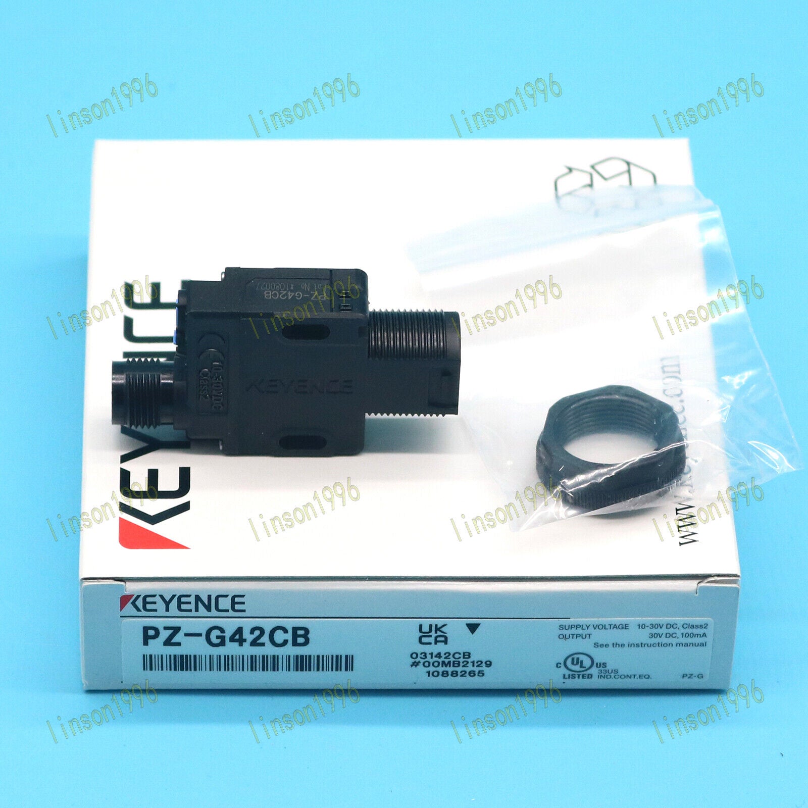 KEYENCE PZ-G42CB Photoelectric Sensor in Box Fast Delivery - KEYENCE