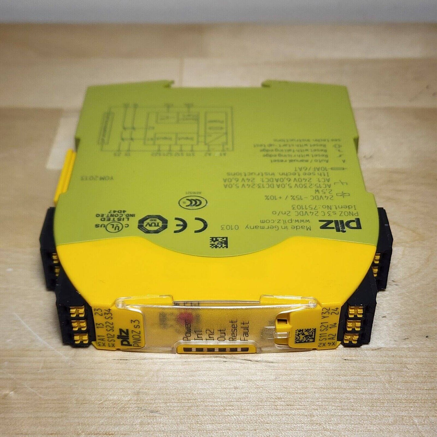 Pilz 751103 PNOZ S3 C Safety Relay 24VDC - PILZ