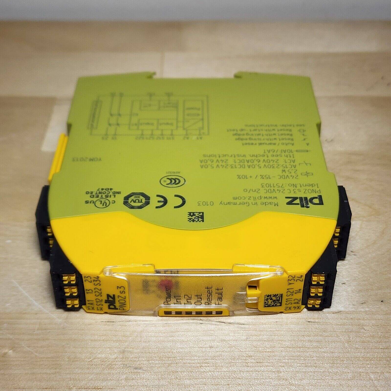 Pilz 751103 PNOZ S3 C Safety Relay 24VDC - PILZ