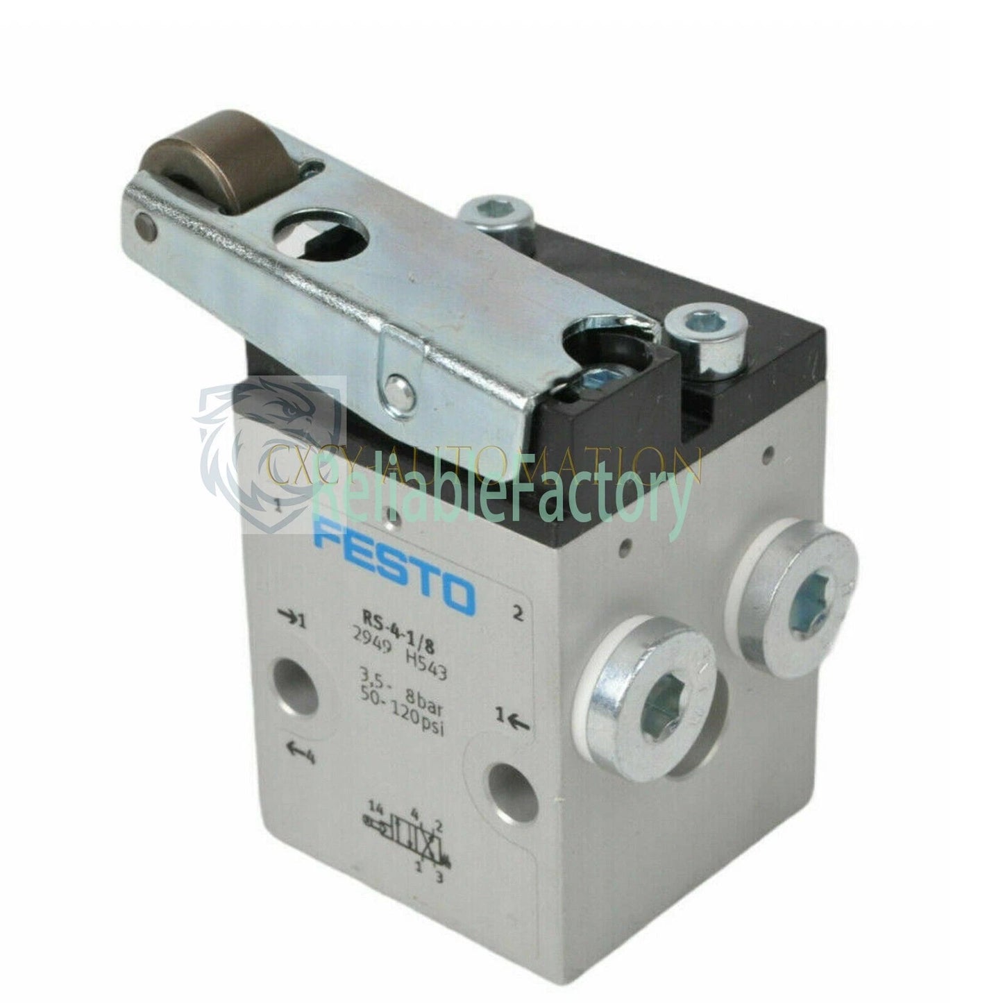 FESTO RS-4-1/8 2949 Roller Lever Valve 1Pcs.