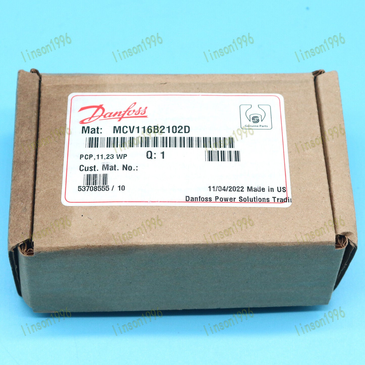 Danfoss MCV116B2102D Valve 1 Year - DANFOSS