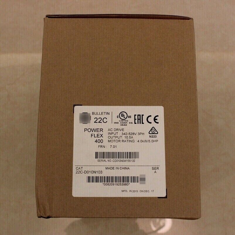 New Allen-Bradley 22C-D010N103 PowerFlex 400 AC Drive 4kW 5HP - ALLEN-BRADLEY