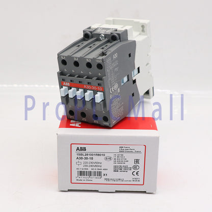 new ABB A30-30-10 AC220V AC Contactor IN BOX 1Pcs.