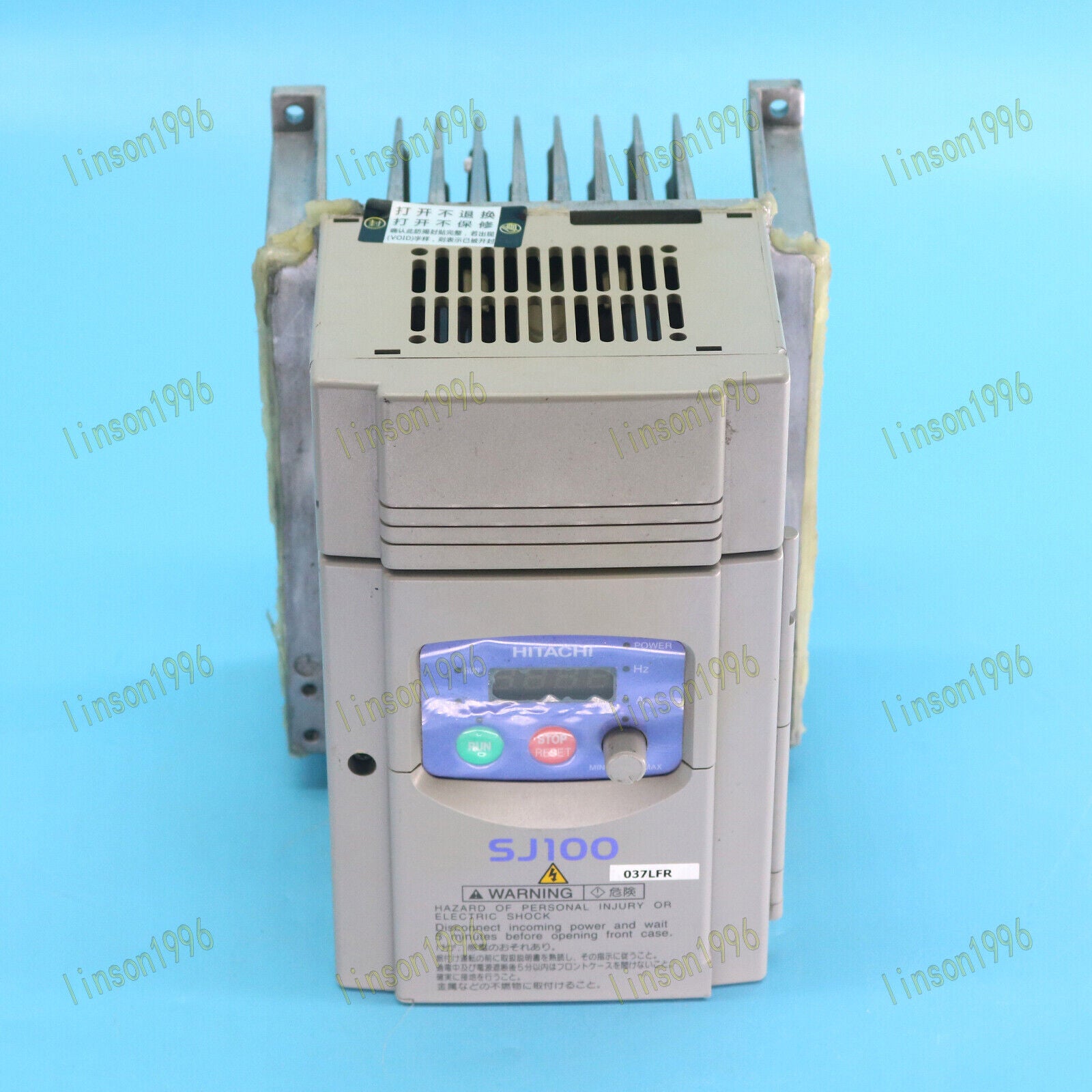 used 1PC  Hitachi Inverter SJ100-037LFR 220V- 3.7KW Fast Hitachi