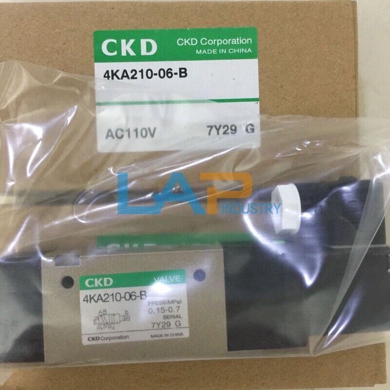 CKD 4KA210-06-B AC110V Solenoid Valve - High Performance 1PCS - CKD